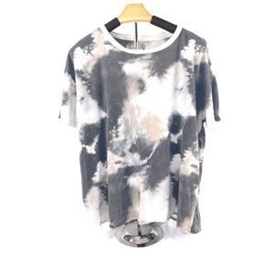 RSD Tie-Dye Short Sleeve T-Shirt | Unisex | Size M | Black & Beige